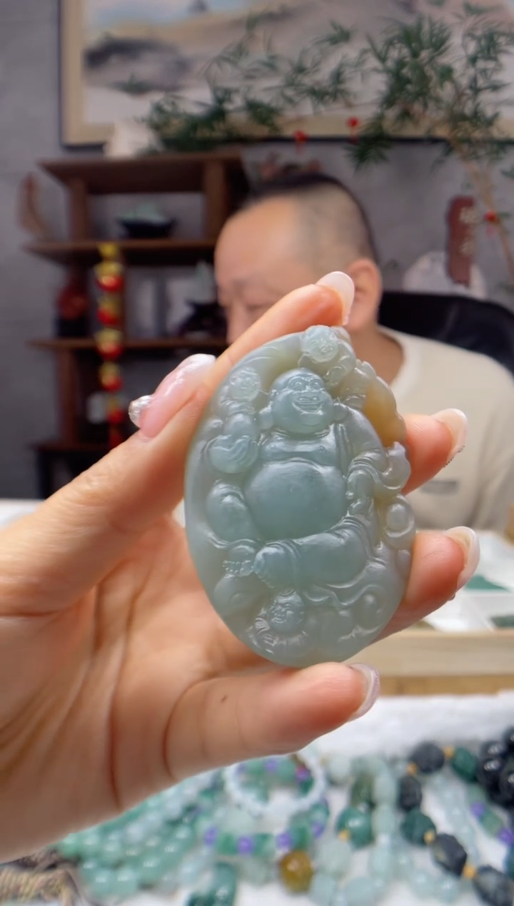 【闪购商品】定制翡翠未镶嵌佛公