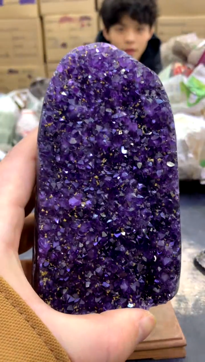 【闪购商品】水晶摆件未镶嵌天然高品质紫晶175