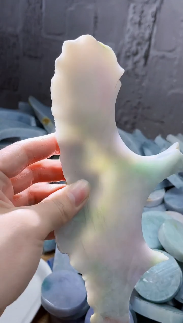 裸石翡翠天然翡翠A货石 南 648