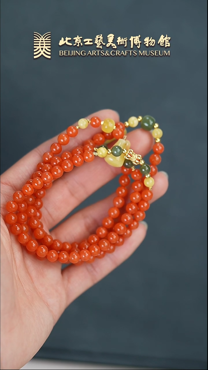 【闪购商品】南红玛瑙项链未镶嵌B0306GMD145项链