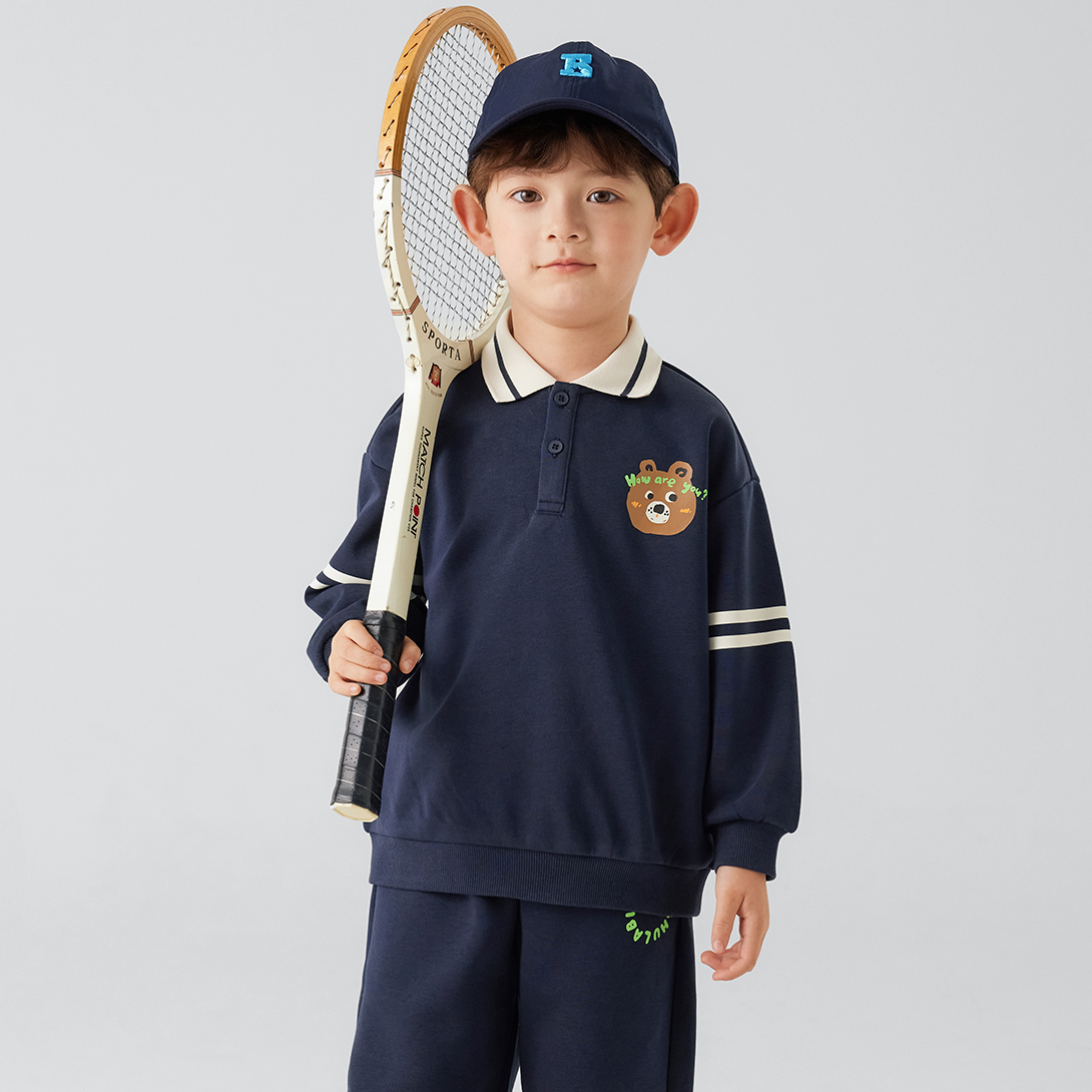 【套装】拉比树2025春季新款休闲百搭童装套装休闲儿童男童休闲套装