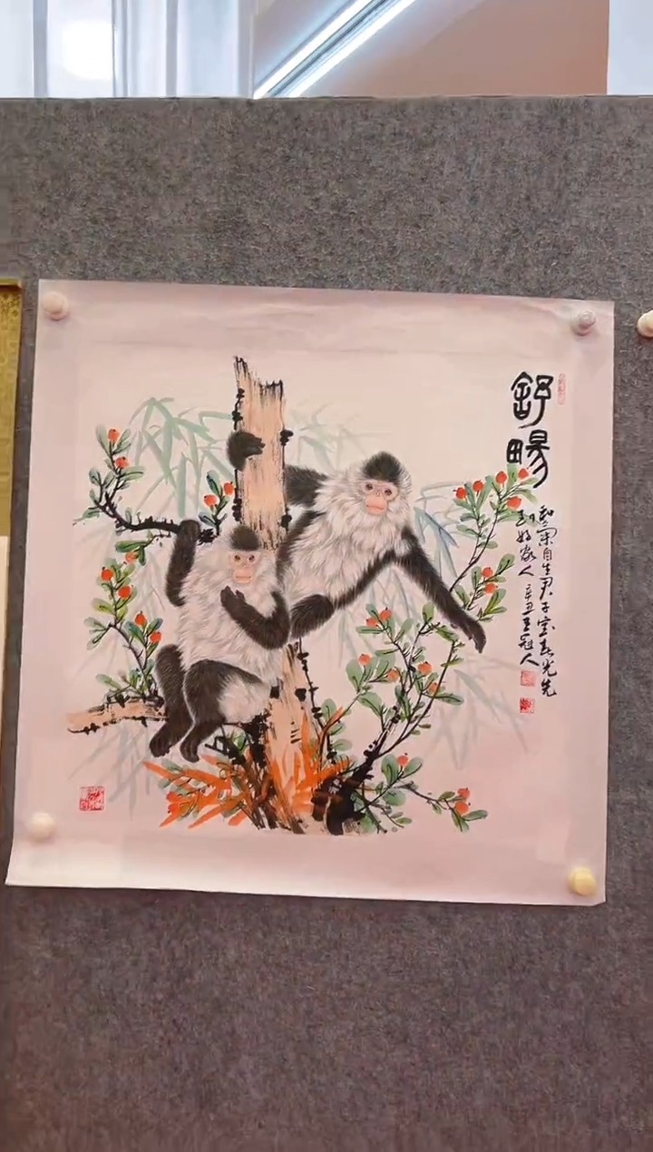 【闪购商品】绘画王冠人-4平尺工笔-国画作品