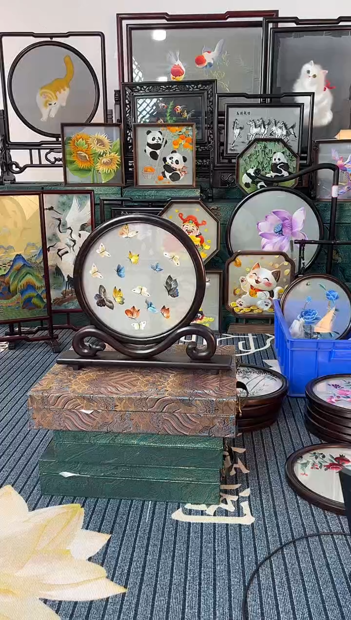 刺绣纯手工制作刺绣