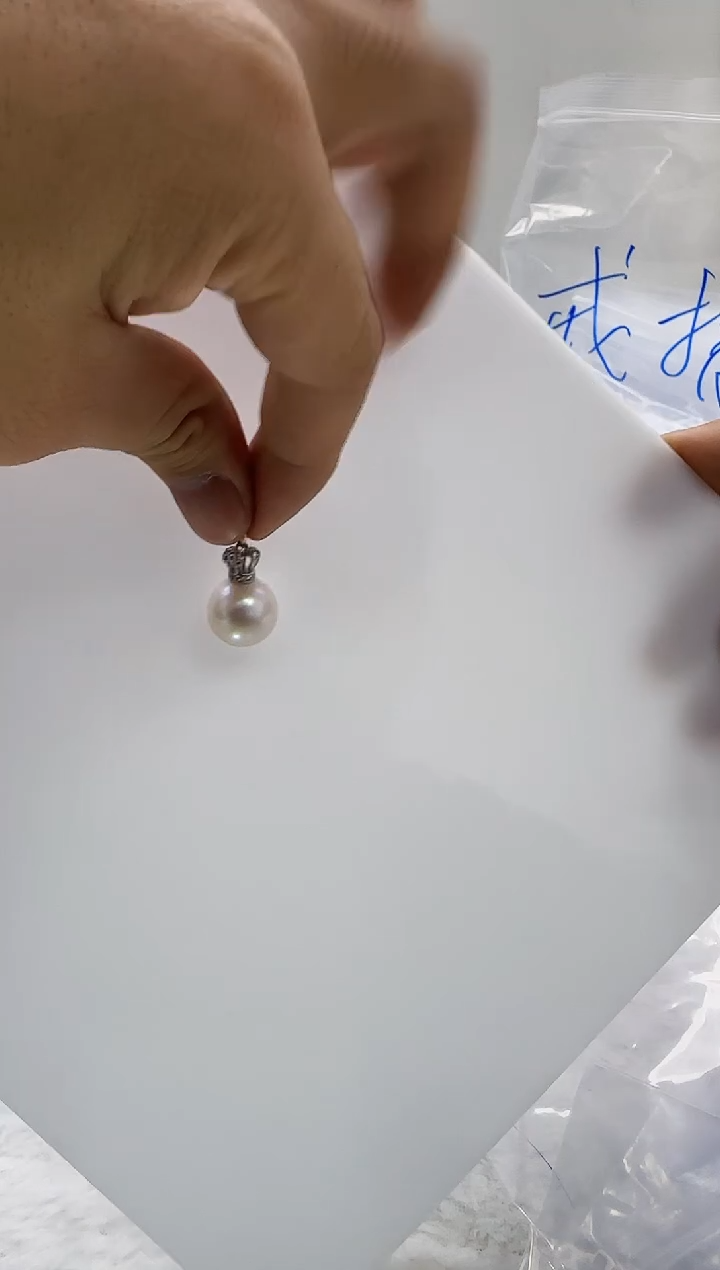 【闪购商品】淡水珍珠DA银S925镶嵌b514 珍珠14