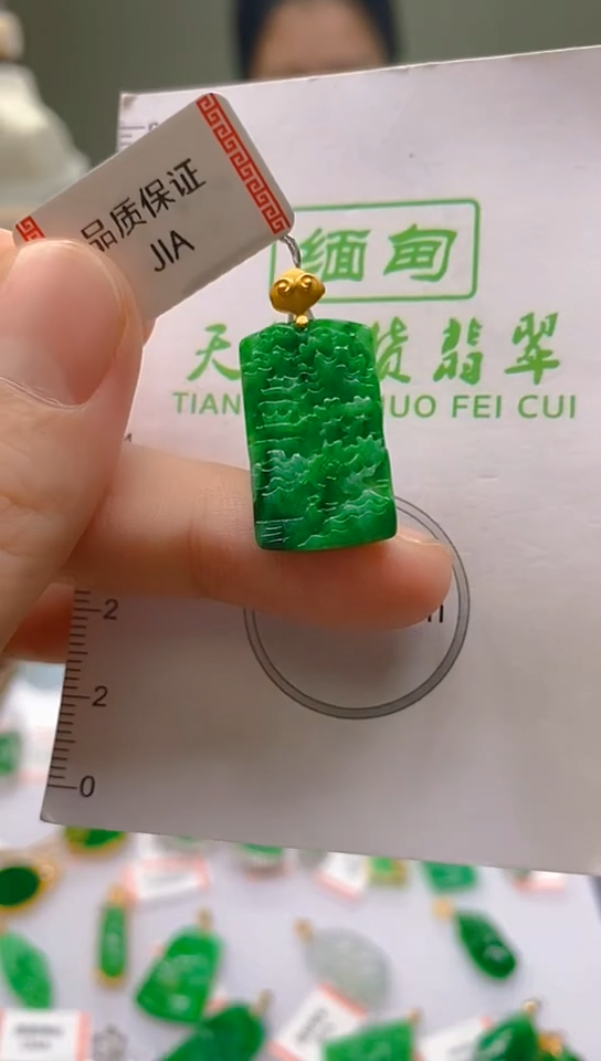 【闪购商品】翡翠颈饰18K金镶嵌新号开播，全场乱卖