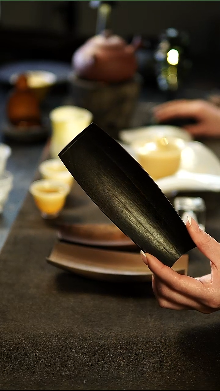 赤具整木挖凿茶则