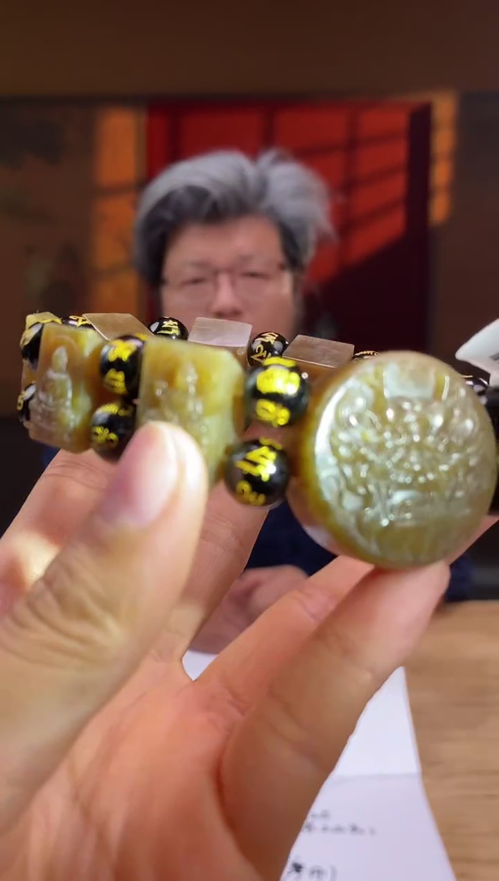 和田玉未镶嵌颈饰D592
