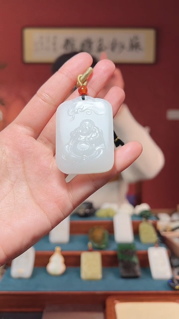 吊坠(不含链)未镶嵌和田玉39