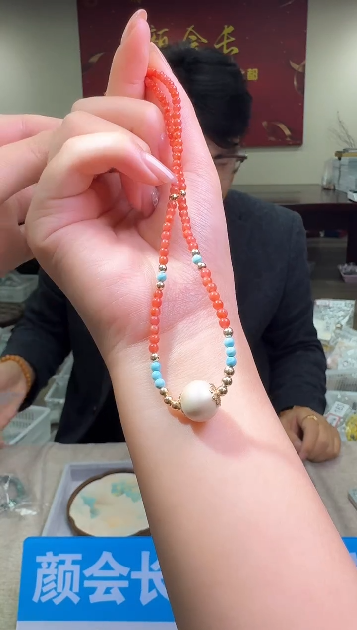 【闪购商品】淡水珍珠颈饰未镶嵌多样性发一件 285