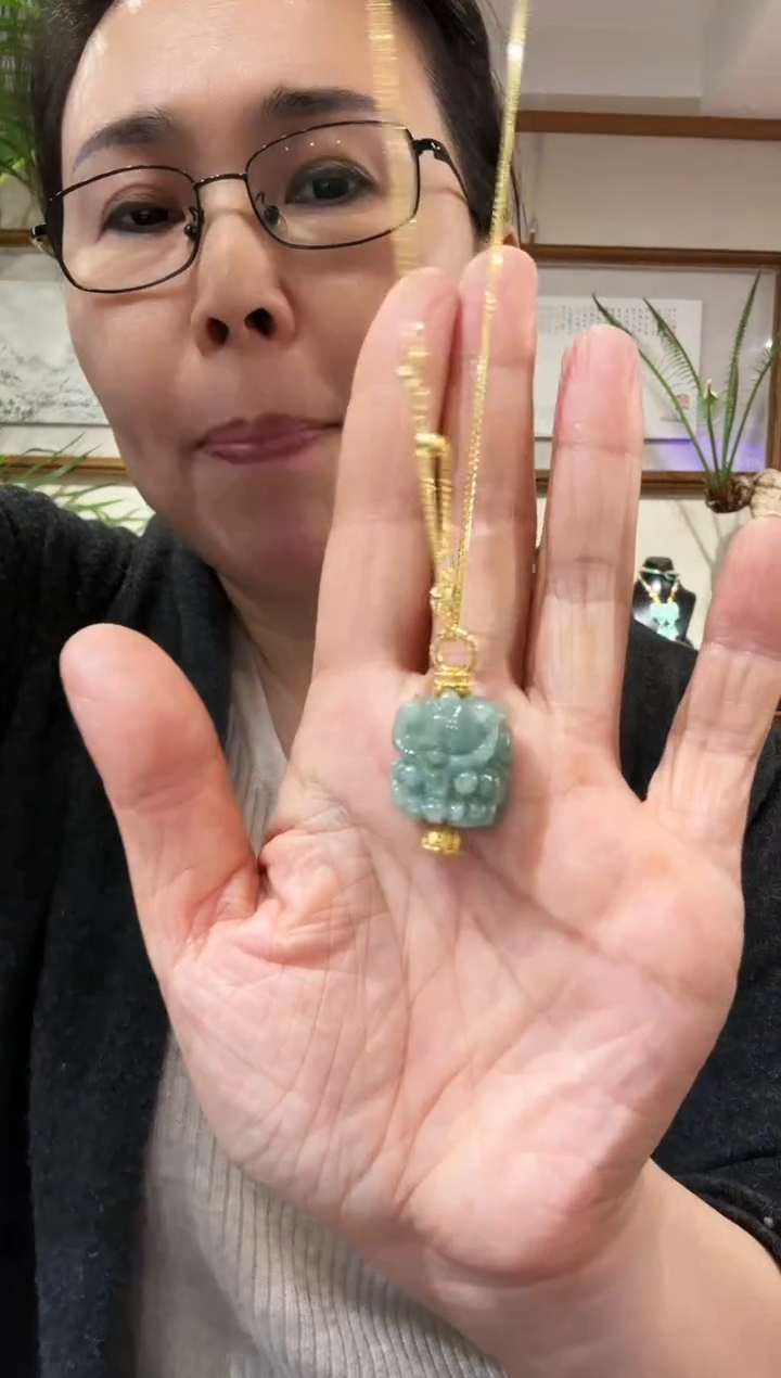 【闪购商品】翡翠颈饰未镶嵌国风