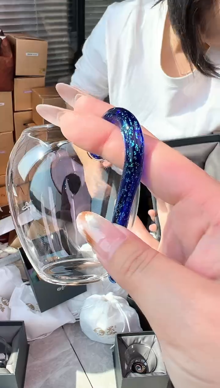 禾器  中号怡然蓝金            