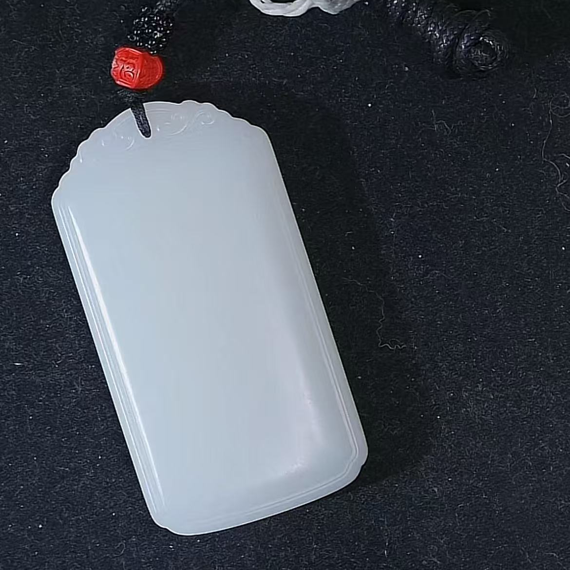 创汇和田玉无事牌1