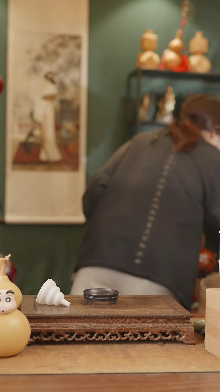 【闪购商品】91号精品天然大漆工艺防渗内胆酒葫芦~