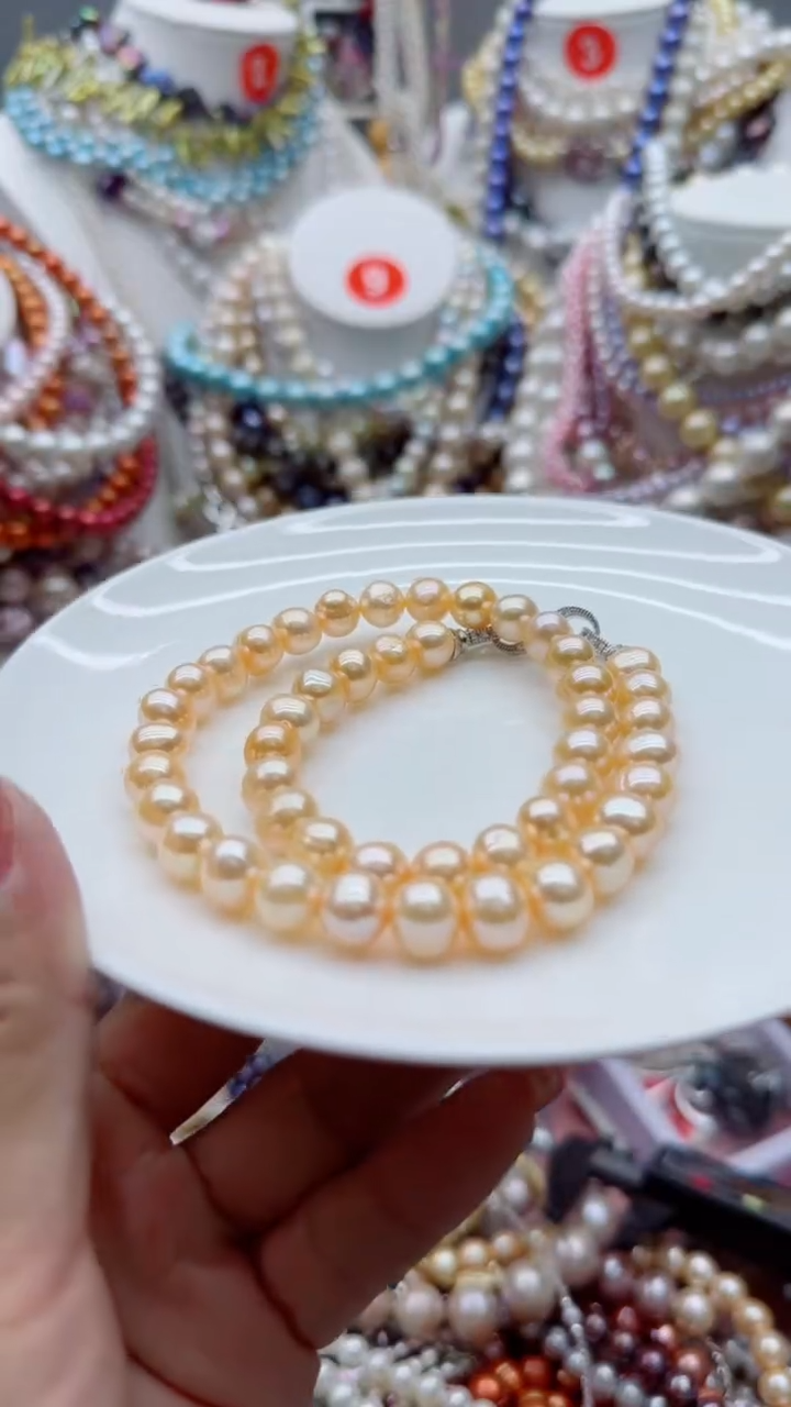 淡水珍珠未镶嵌颈饰1