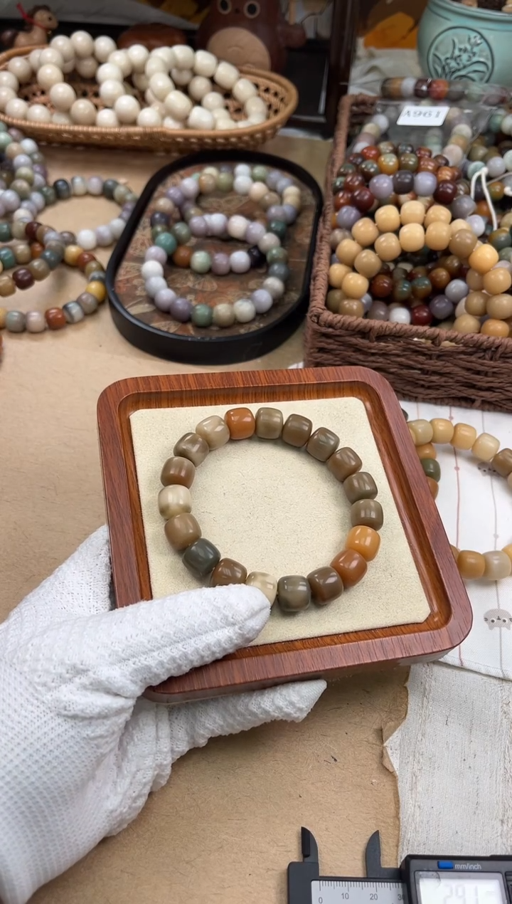 手串菩提根/象牙果a202干磨莫高窟13.8