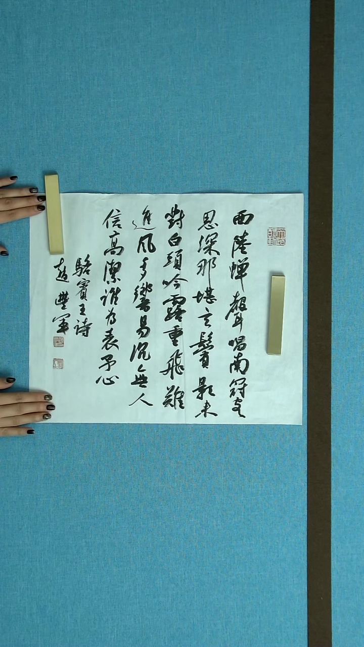 【闪购商品】书法048 河南赵丰军 中书协41*34