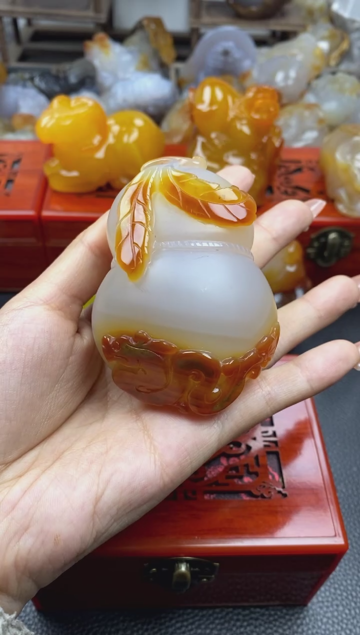 【闪购商品】玛瑙/玉髓手把未镶嵌00