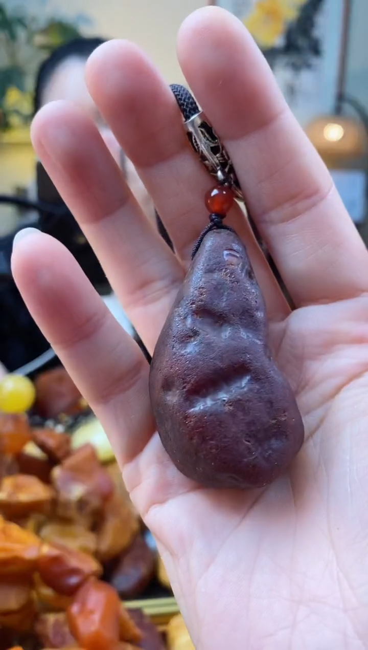 【闪购商品】琥珀颈饰未镶嵌吊坠