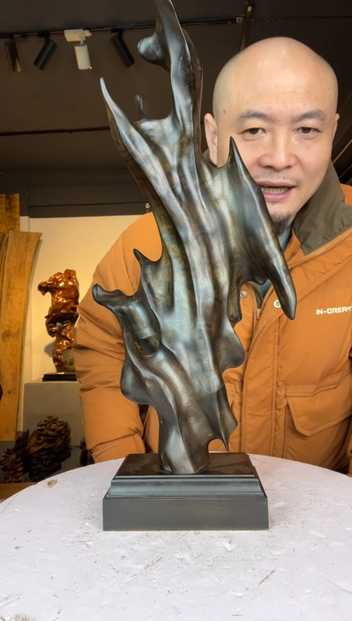 金丝楠伊*828金丝楠自然随型摆件