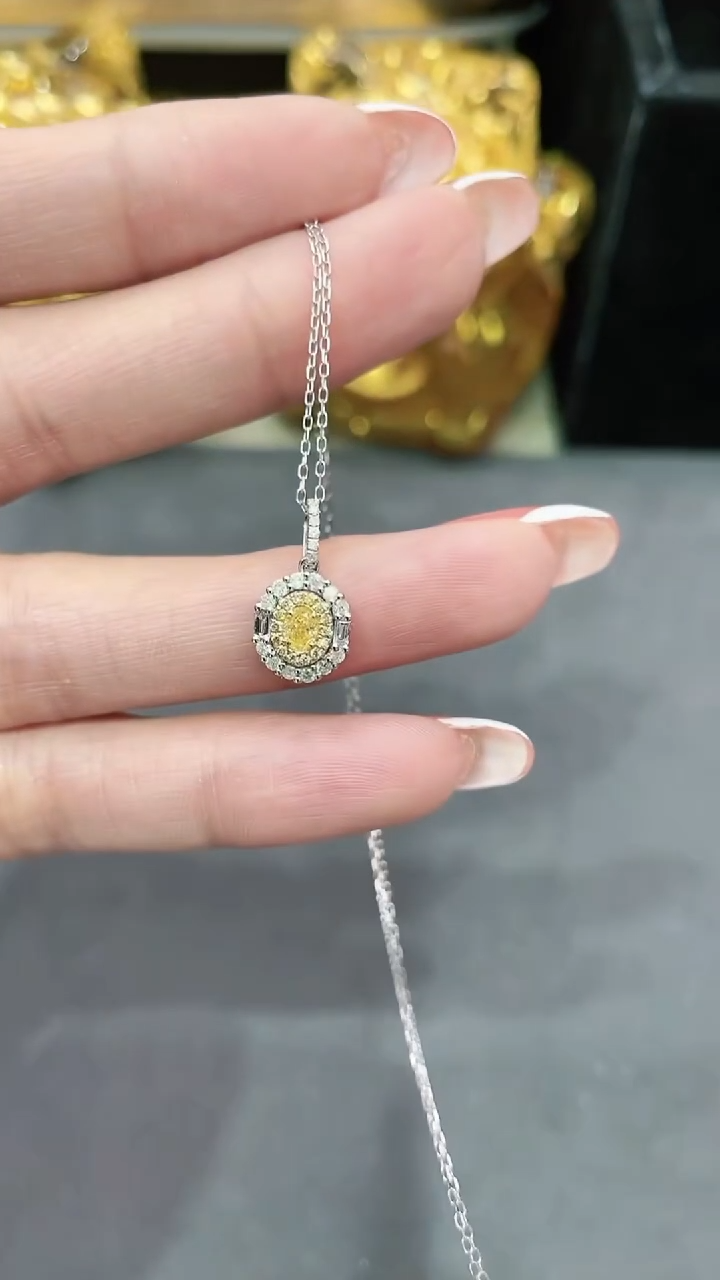 项链18K金镶嵌钻石2142142