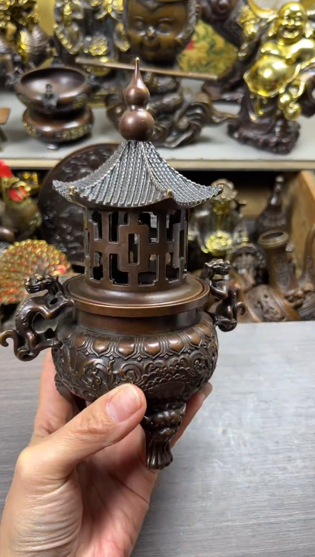 铜器收藏摆件链接