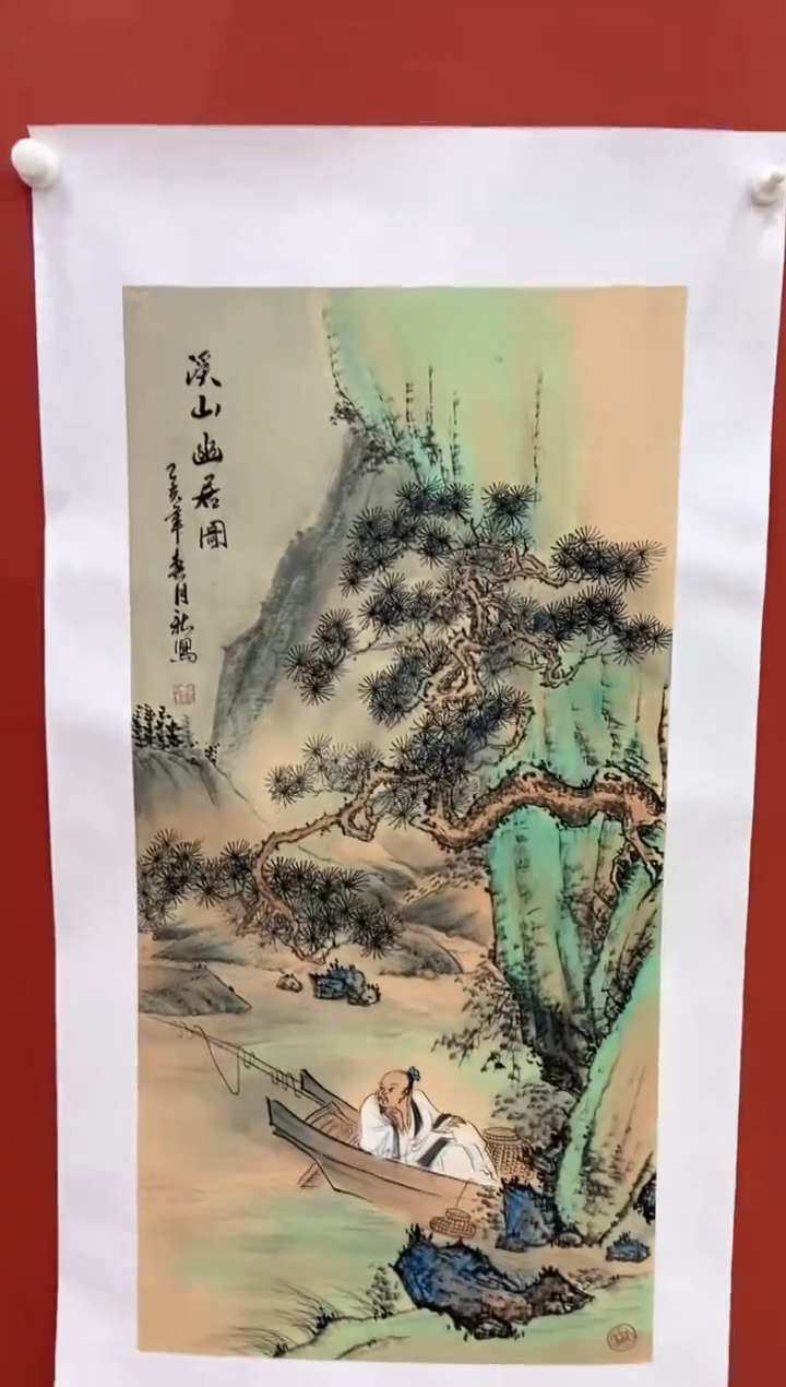 国画王月新国画作品