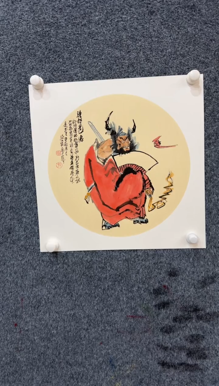 【闪购商品】国画1.15展馆-孙布衣小卡-人物06