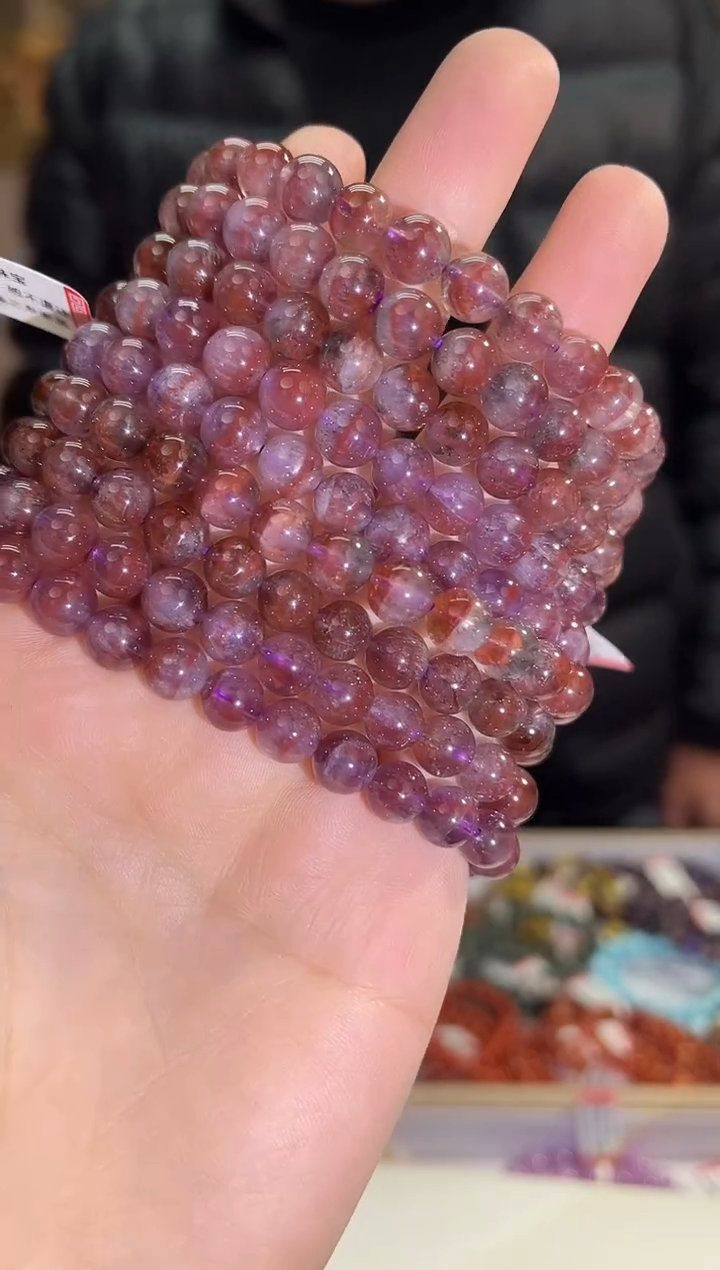 【闪购商品】水晶手链未镶嵌56多样性发其一极光7.5+