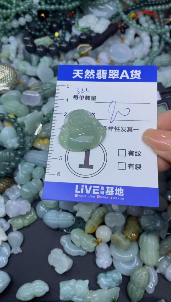 颈饰未镶嵌翡翠天然翡翠A货批量多样性发一件