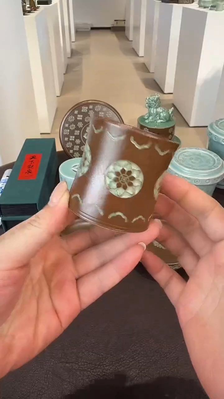 青瓷手工茶器包邮