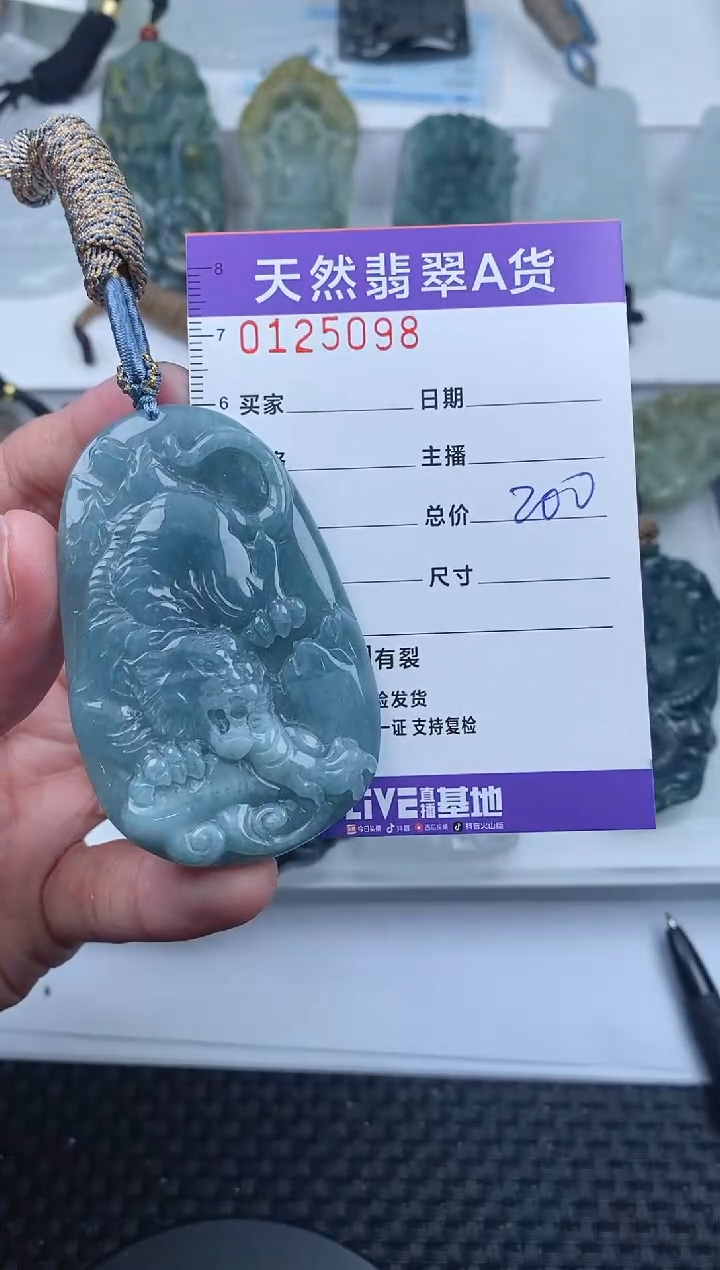 【闪购商品】翡翠颈饰未镶嵌       098