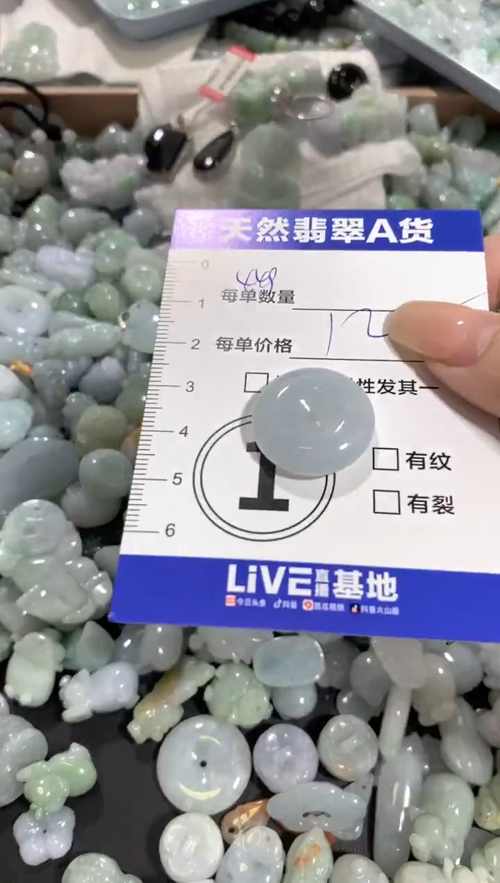 颈饰未镶嵌翡翠天然翡翠A货批量多样性发一件