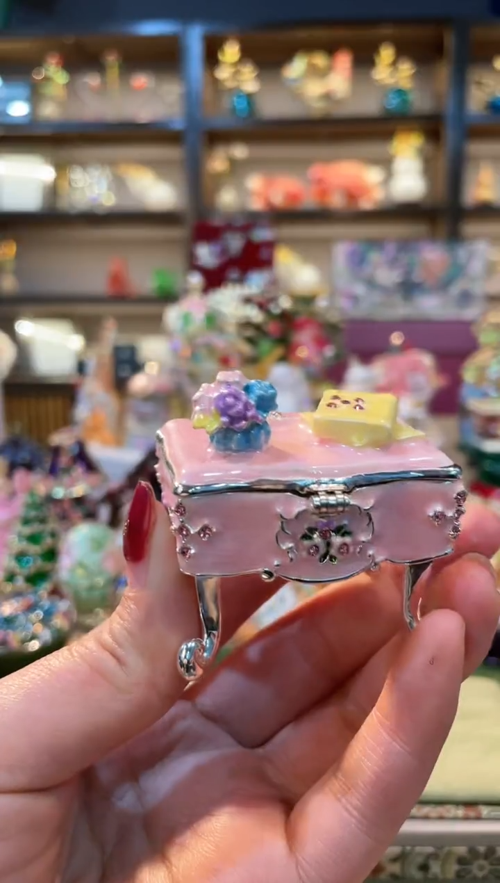 【闪购商品】精致珐琅彩首饰盒