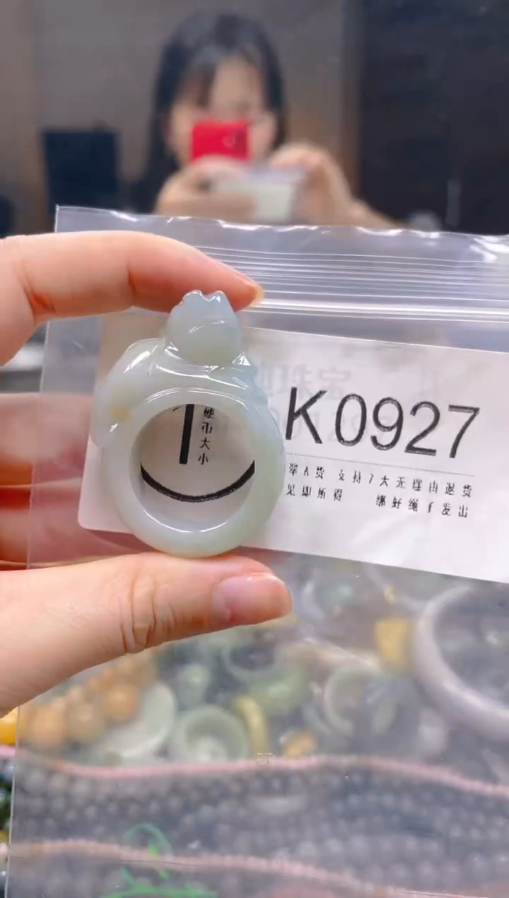 翡翠未镶嵌颈饰25圈/K/翡翠A货一图一物