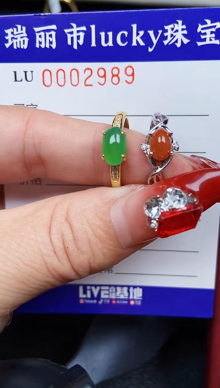 【闪购商品】翡翠颈饰银S925镶嵌2989