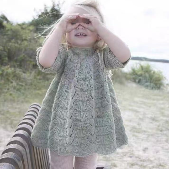 贝微背心裙编织教程