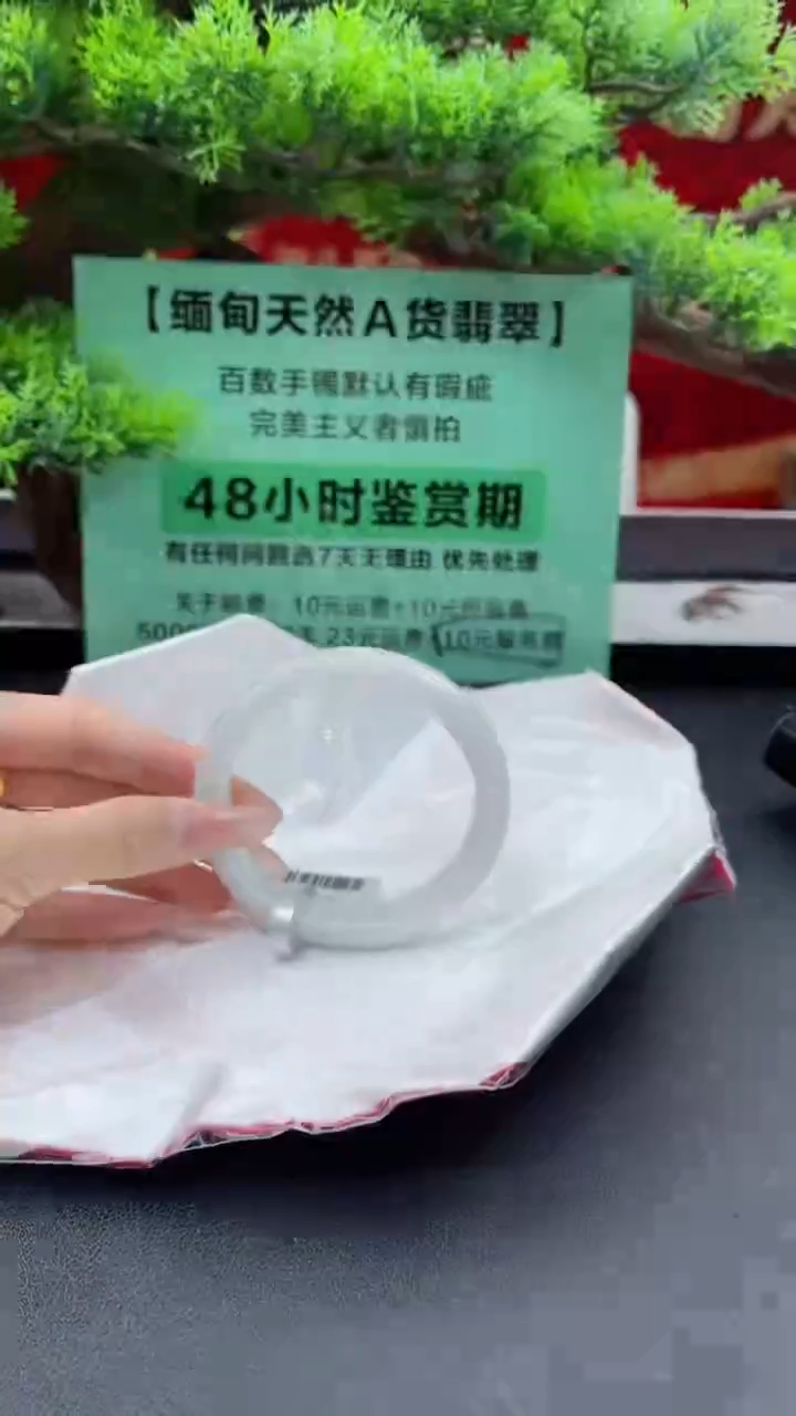 【闪购商品】翡翠手镯未镶嵌14翡翠手镯（微瑕）