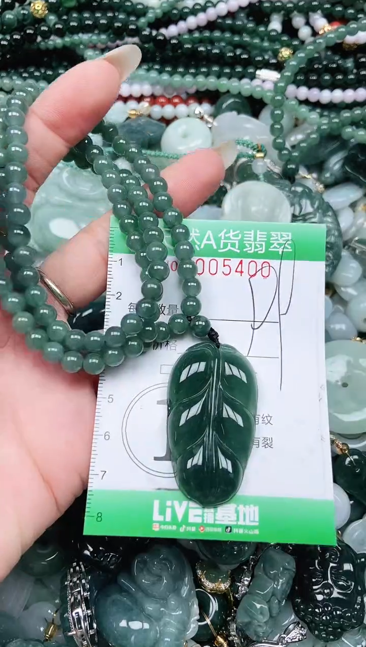 颈饰未镶嵌翡翠翡翠