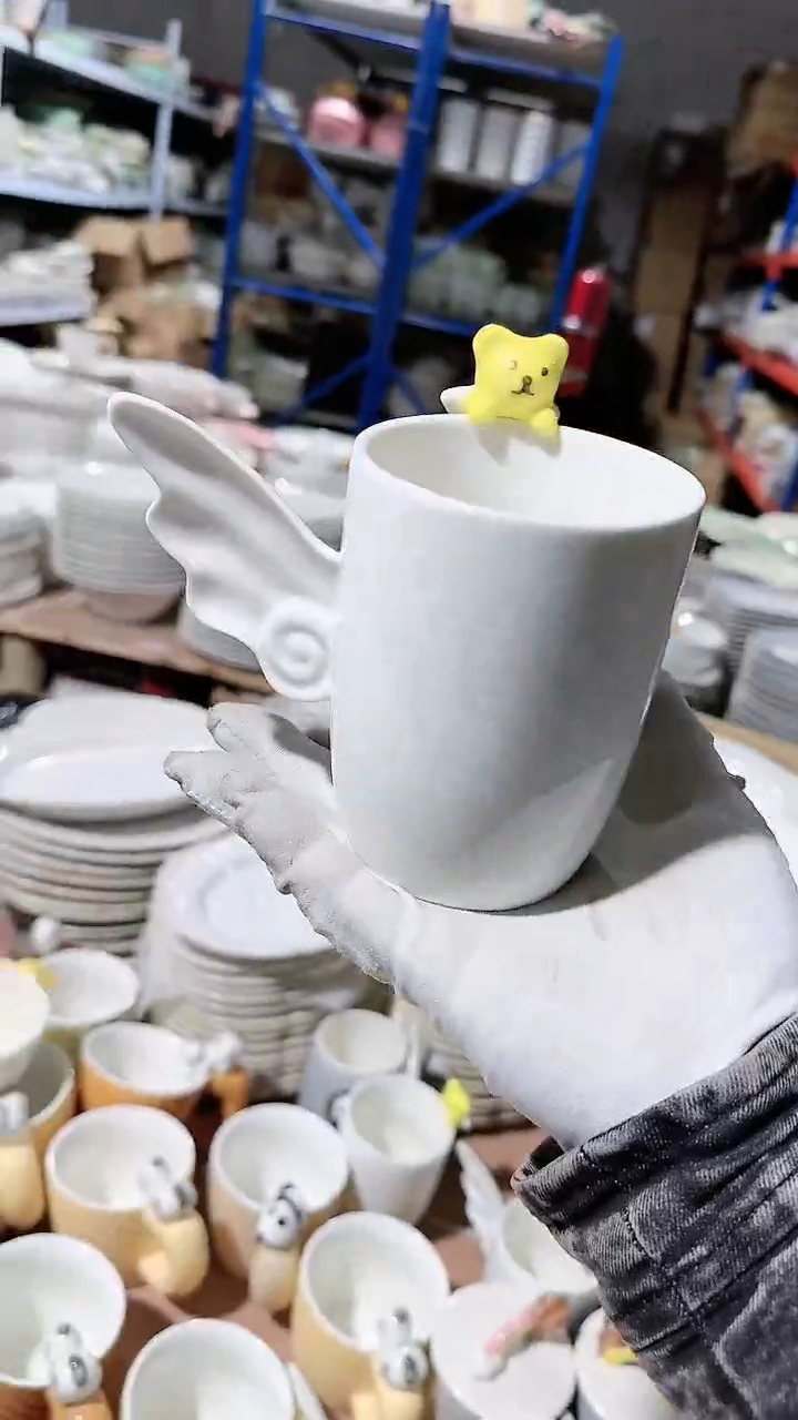 【闪购商品】瓷片杯子微瑕 凑满20元包邮