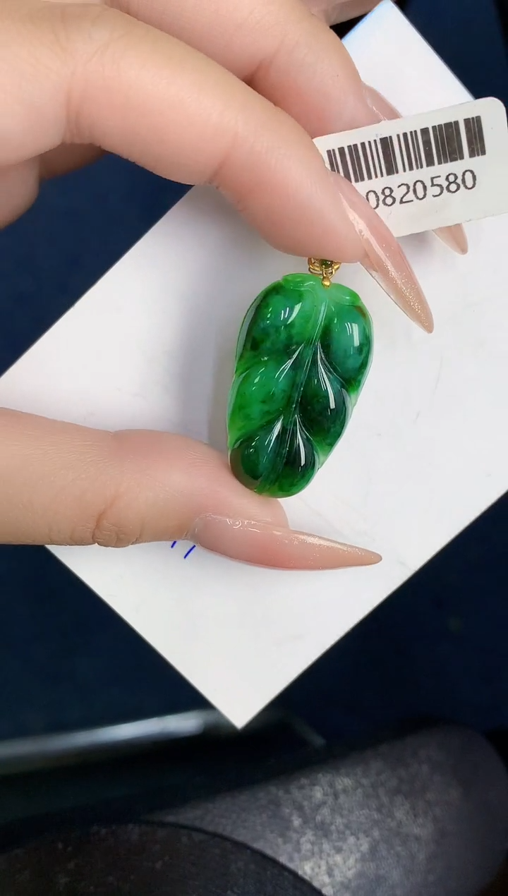 【闪购商品】翡翠颈饰18K金镶嵌000000000