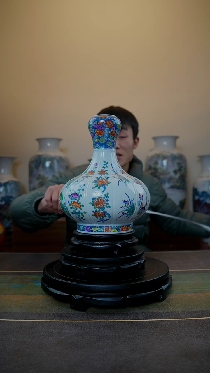 【闪购商品】摆件瓷造确保手工手绘作品