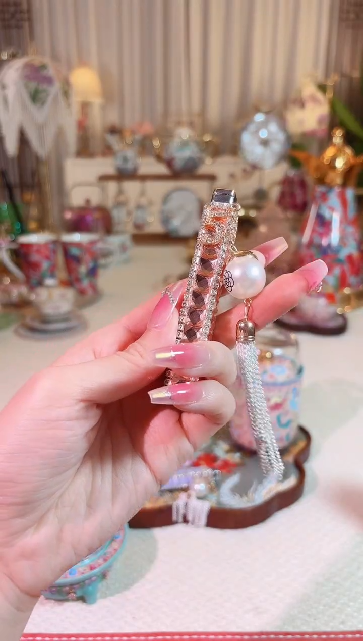 【闪购商品】瓷香槟金 点火器 白珠珠5