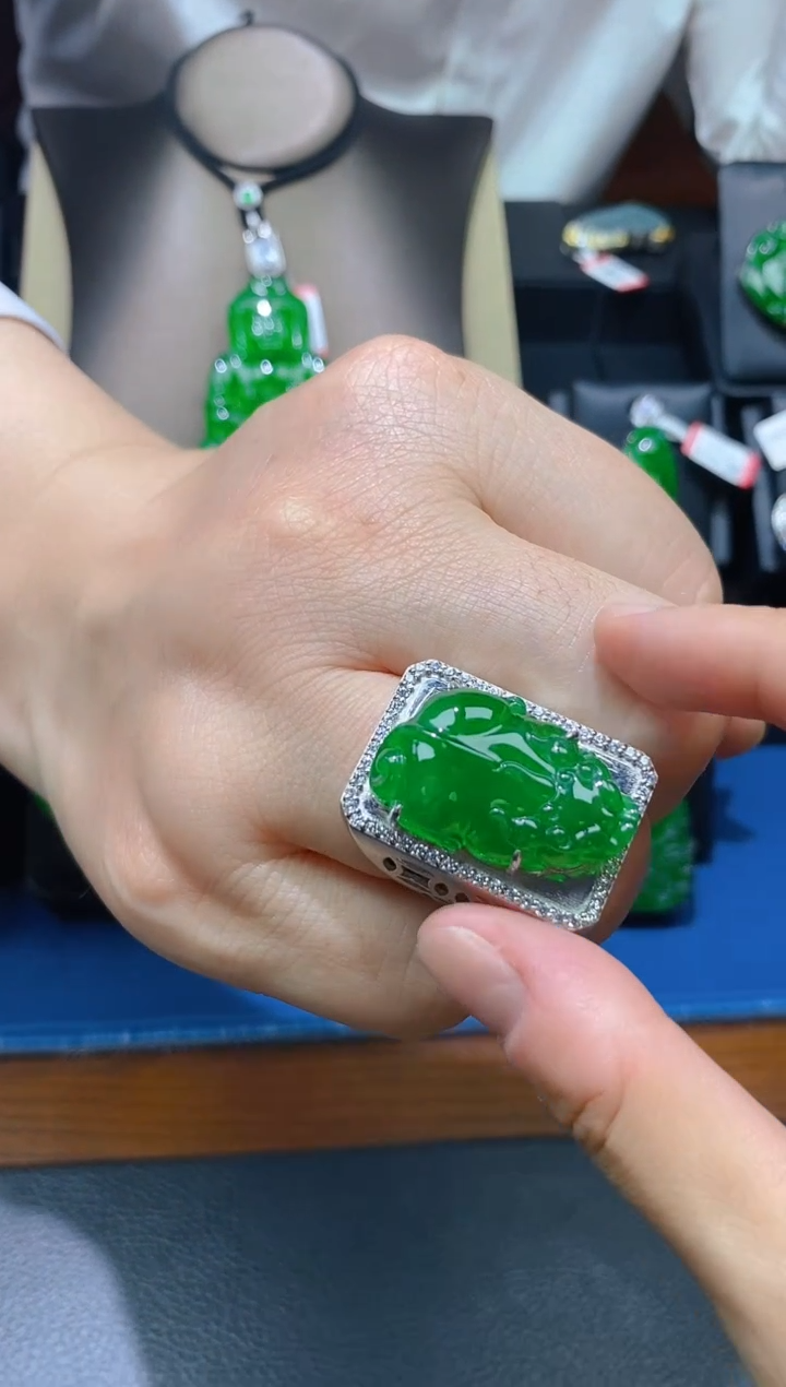 【闪购商品】翡翠颈饰未镶嵌天然D08