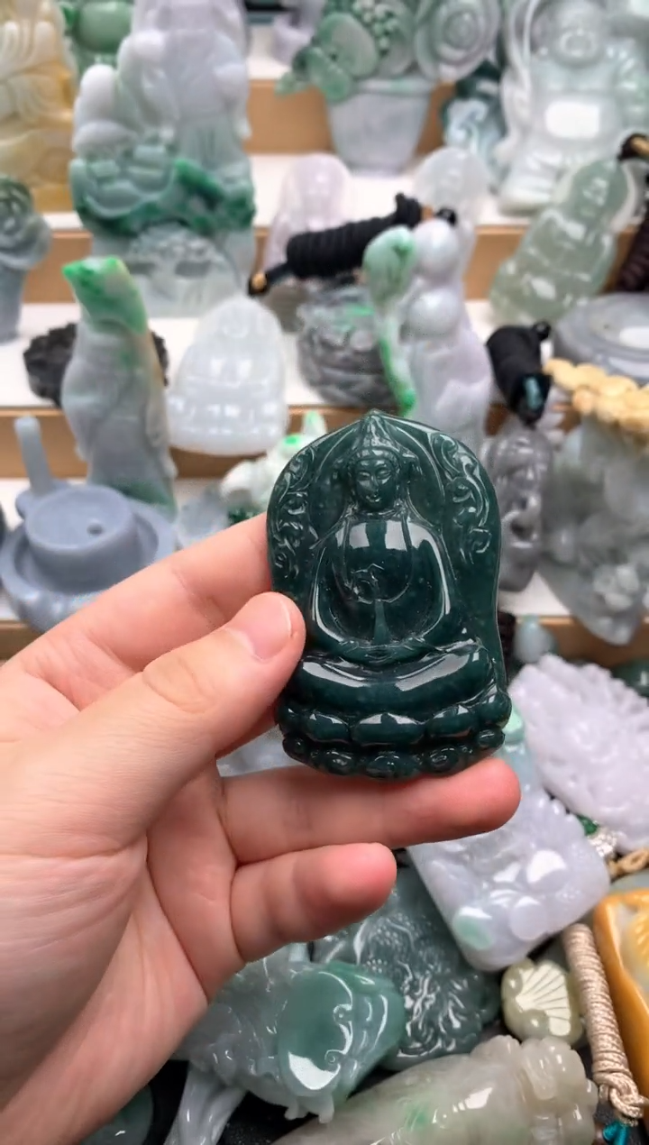 吊坠(不含链)未镶嵌翡翠1