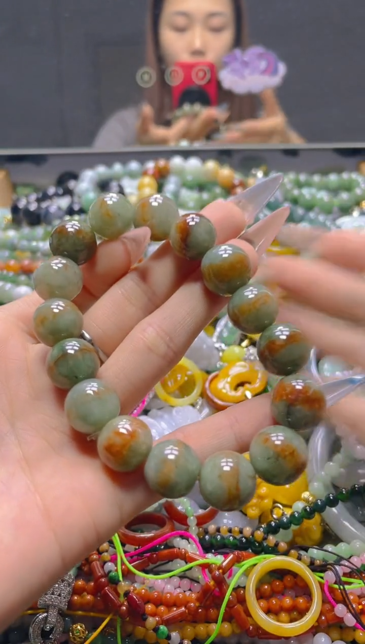 颈饰未镶嵌翡翠13MM