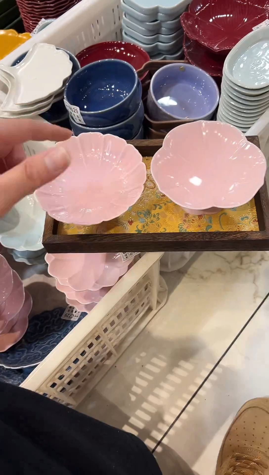 瓷片瓷微瑕商品 介意勿拍  带托盘