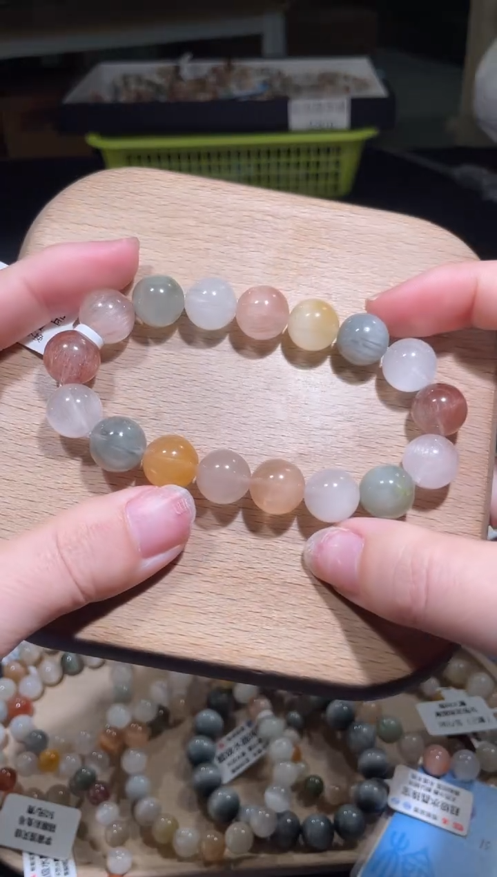 【闪购商品】水晶手链未镶嵌124号多样性发货一G 12+