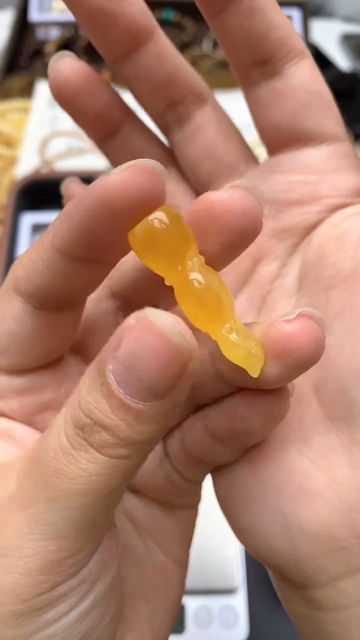 【闪购商品】蜜蜡珠宝奇石未镶嵌024琥珀蜜蜡 花粉