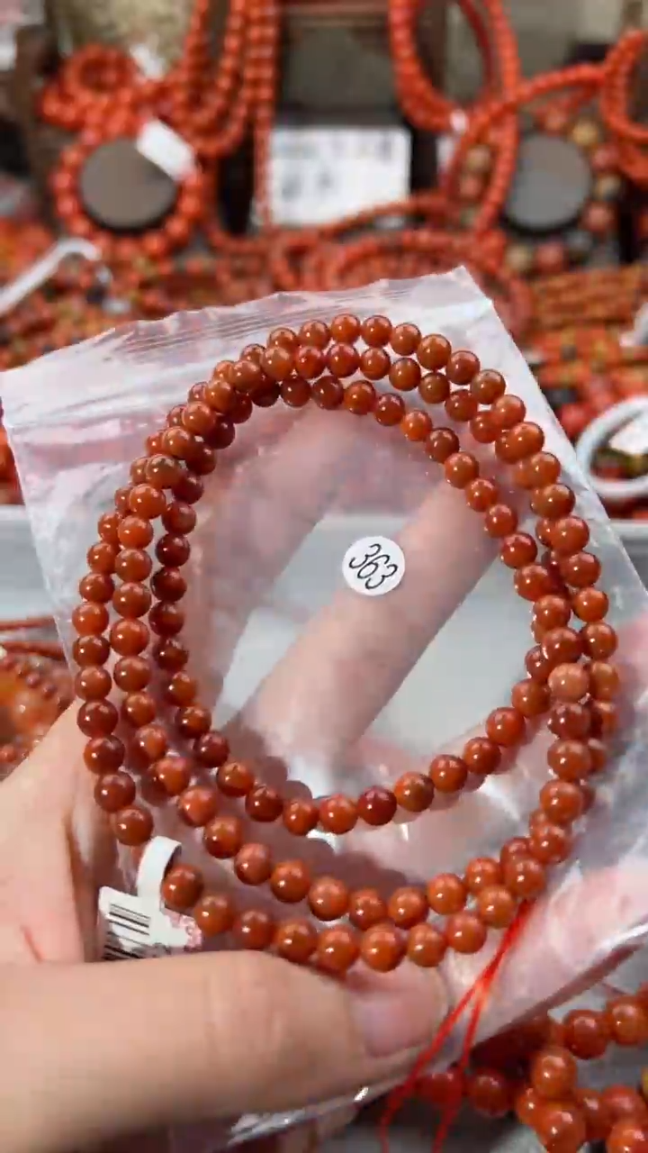 【闪购商品】南红玛瑙手串未镶嵌5
