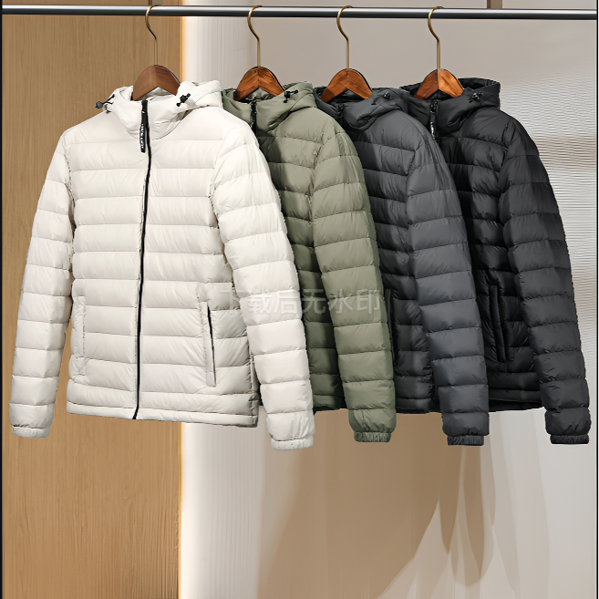 一件过冬750蓬情侣款排骨羽棉衣轻盈暖和棉服冬季轻量化棉袄 2601